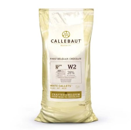 شوكلاتة بلجيكية ابيض كاليبوت ( CALLEBAUT )
